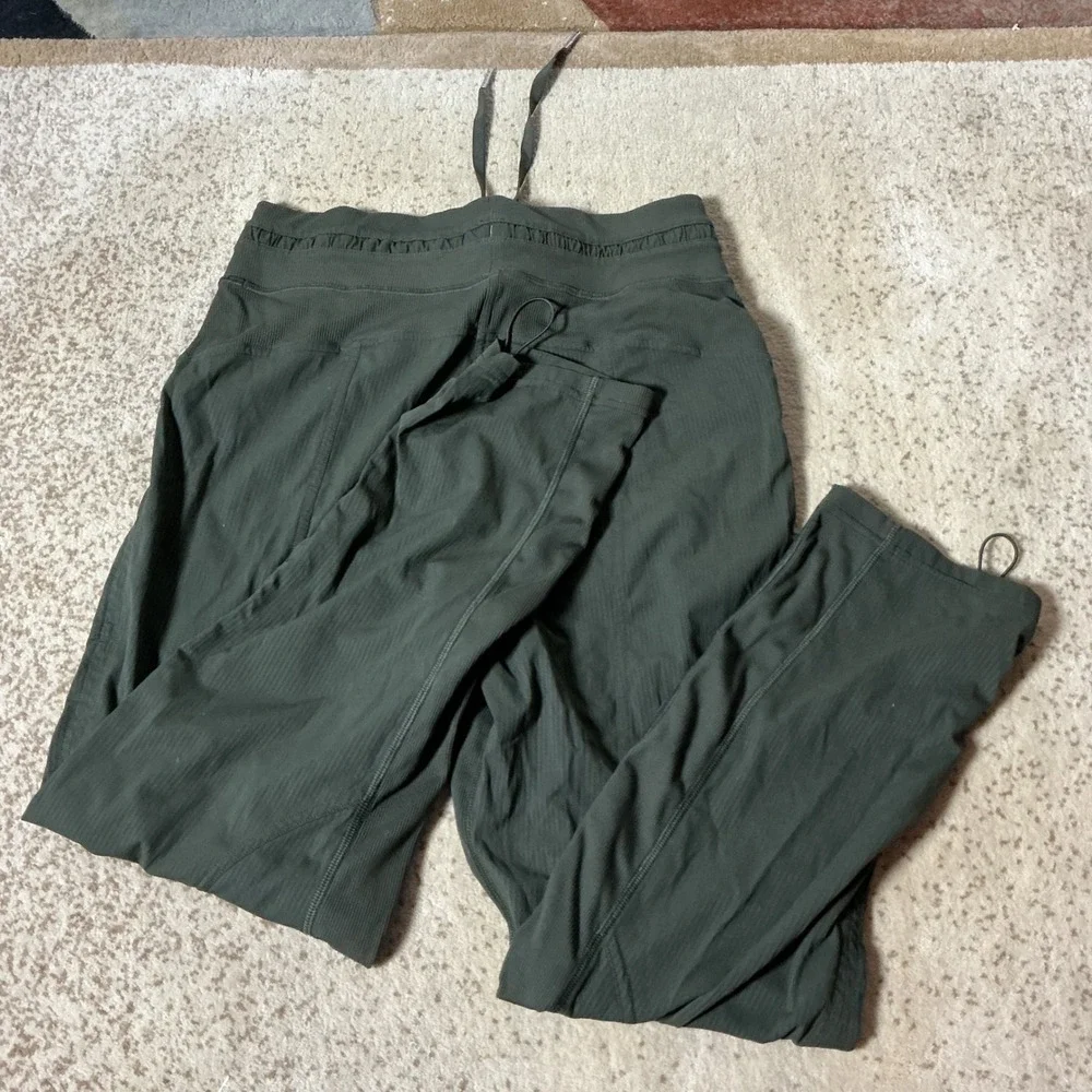 Lululemon Dance Studio‎ Crop 25 Granola Girl Jogger Pants W6AVQS Womens 4